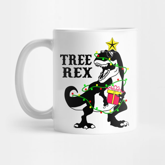 Tree Rex Christmas by FUNNYTIMES